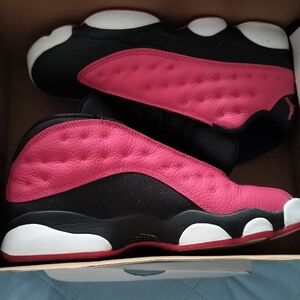 Red and Black Sneakers